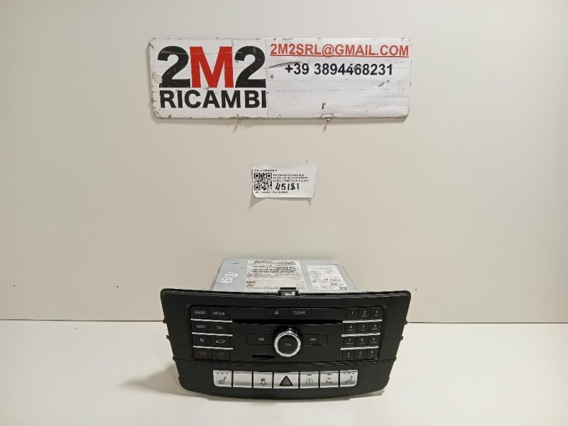 Navigatore Satellitare A 1669009519 Mercedes Classe GLE W166 2015