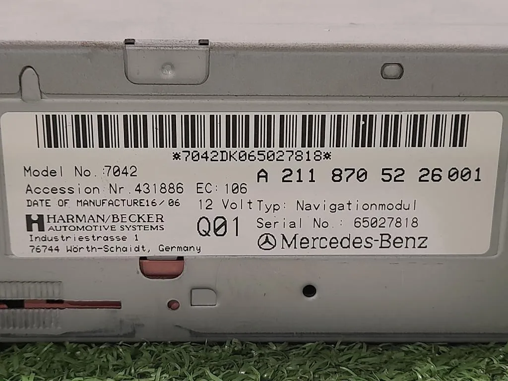 Navigatore Satellitare A2118705226 Mercedes Classe SLK R171 2004