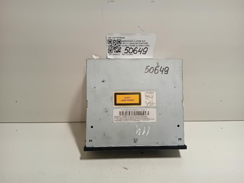 Navigatore Satellitare A2118705226 Mercedes Classe SLK R171 2004