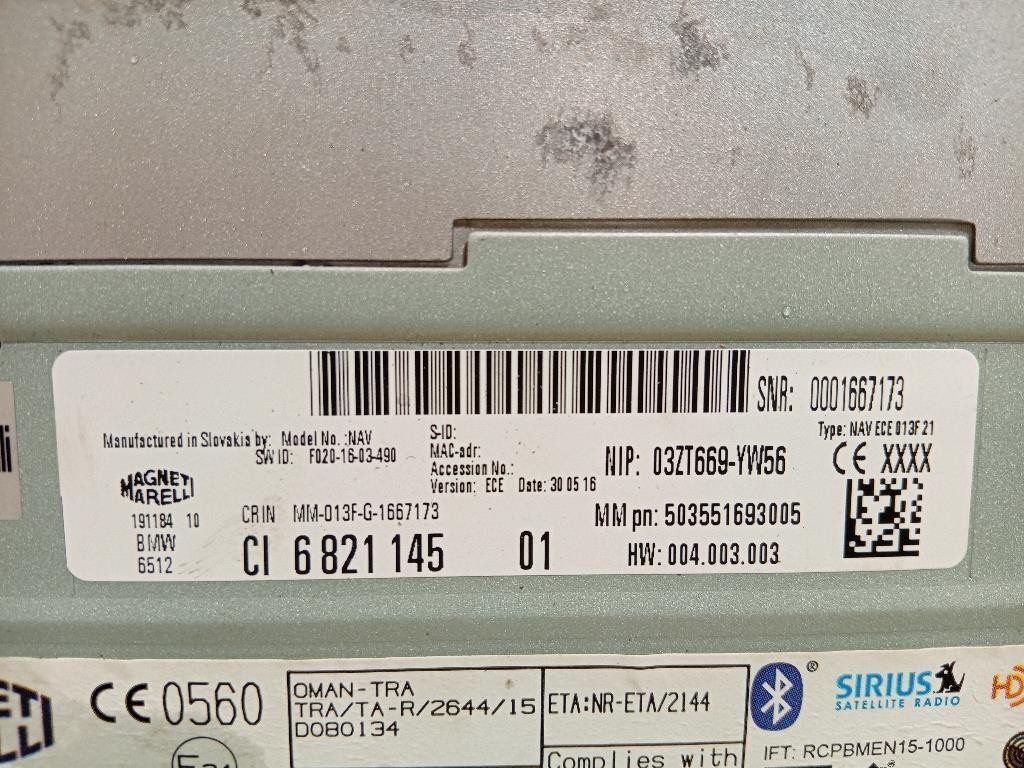 Navigatore Satellitare 004003003 Mini MINI Clubman F54 2019