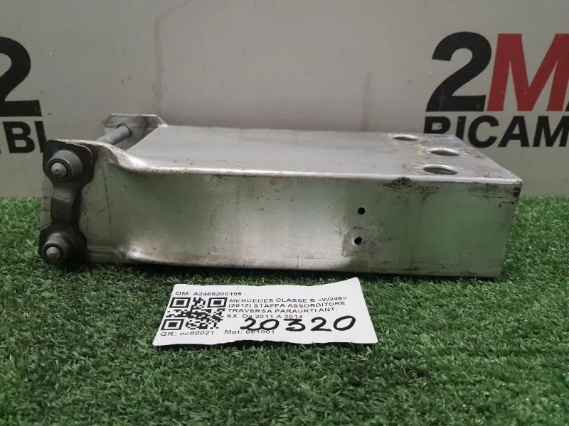 Staffa Assorbitore Traversa Paraurti ANT SX A2466200195 SX Mercedes Classe B W246 2012