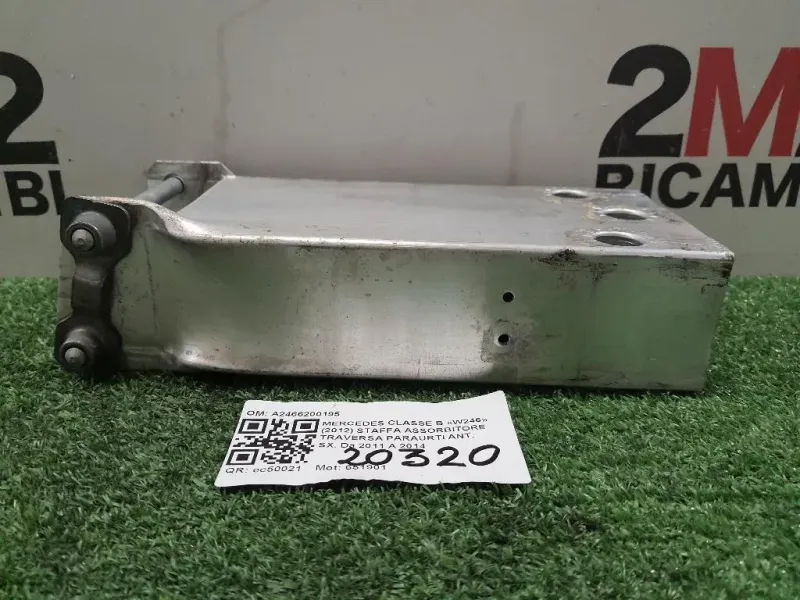 Staffa Assorbitore Traversa Paraurti ANT SX A2466200195 SX Mercedes Classe B W246 2012