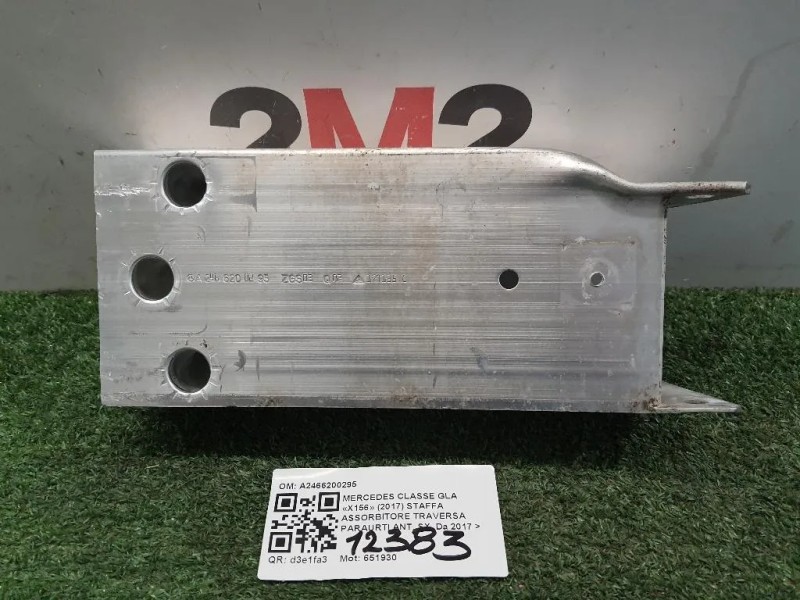 Staffa Assorbitore Traversa Paraurti ANT SX A2466200295 SX Mercedes Classe GLA X156 2017