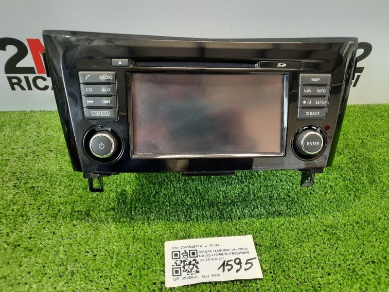 Navigatore Satellitare NO CODICE SBLOCCO 259154ET1A Nissan Qashqai II 2014