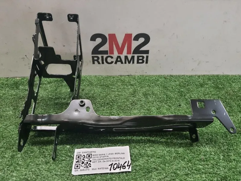 Staffa Collegamento Frontale ANT DX 51647245792 Bmw Serie 1 F20 Berlina 2012