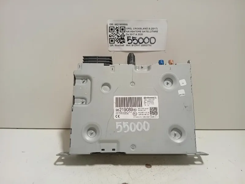 Navigatore Satellitare 9821908980 Opel Crossland X 2017