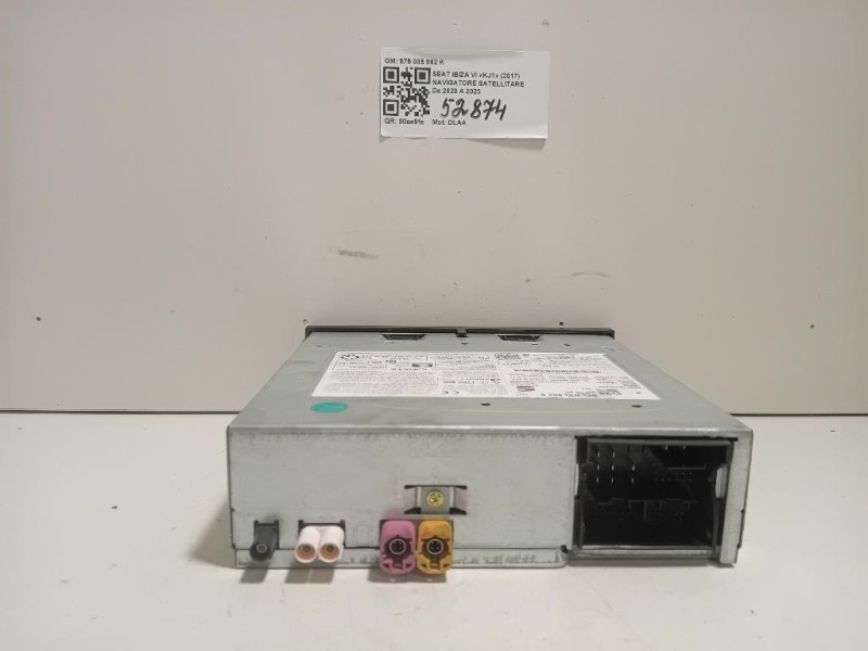 Navigatore Satellitare 575 035 862 K Seat Ibiza VI KJ1 2017