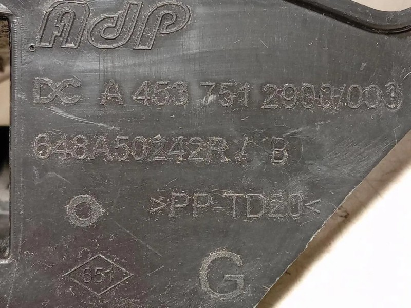 Staffa DI Supporto Serratura Cofano ANT SX A4537512900 Smart Forfour 453 2015