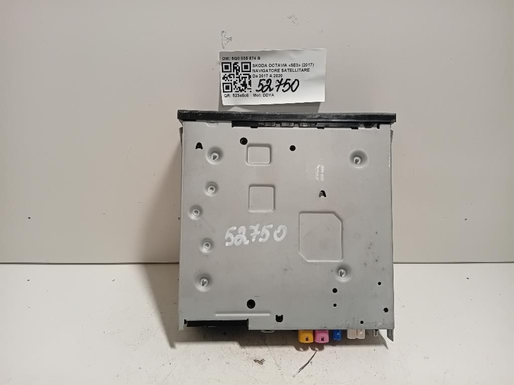 Navigatore Satellitare 5Q0 035 874 B Skoda Octavia 5E3 2017