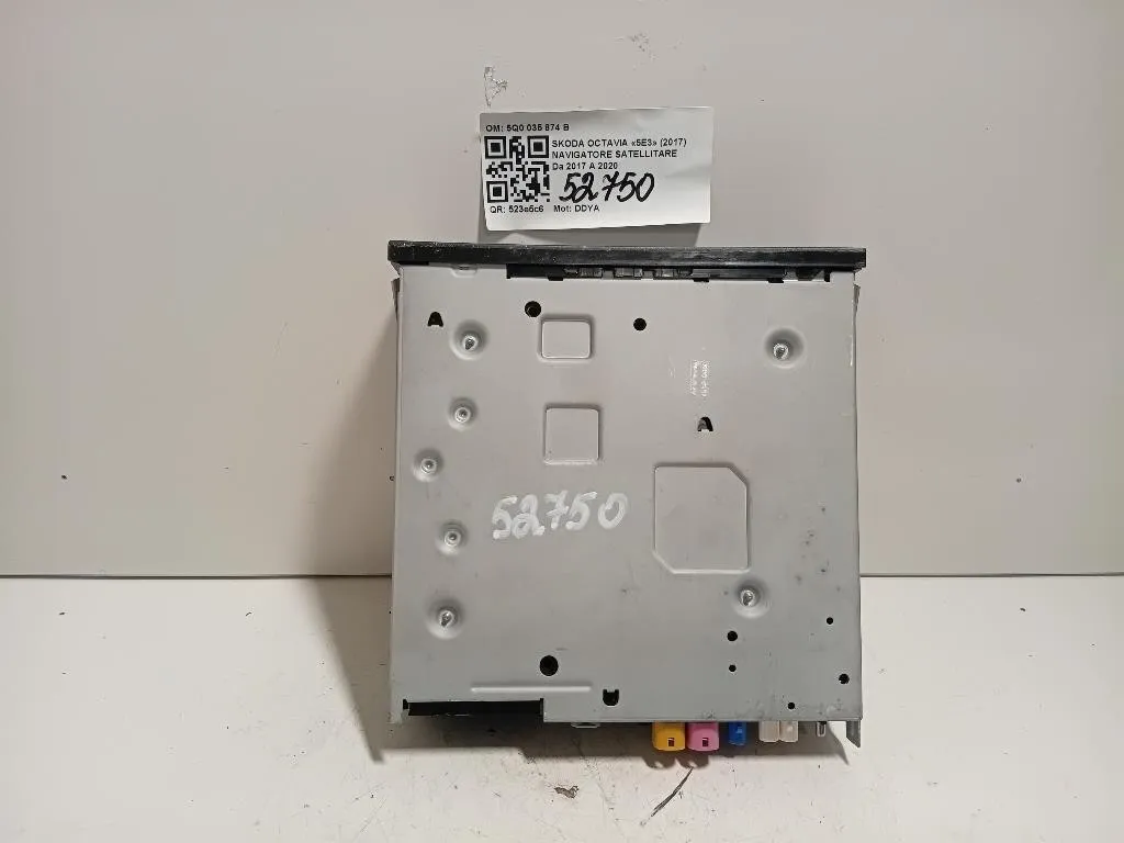 Navigatore Satellitare 5Q0 035 874 B Skoda Octavia 5E3 2017