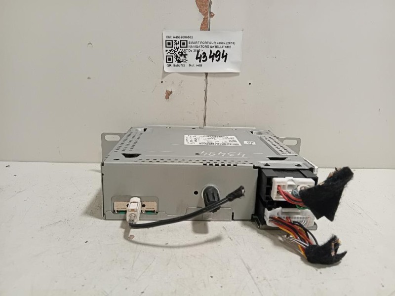 Navigatore Satellitare A4539006502 Smart Forfour 453 2015
