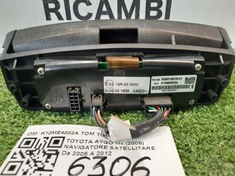 Navigatore Satellitare K10ME4002A TOMTOM COMPLETO Toyota AYGO I 2005