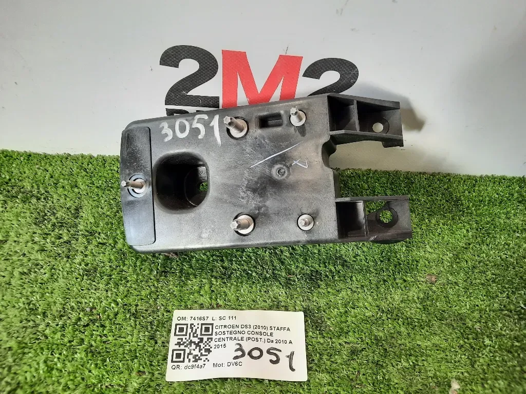 Staffa Sostegno Console Centrale POST 7416S7 Citroen DS3 2010