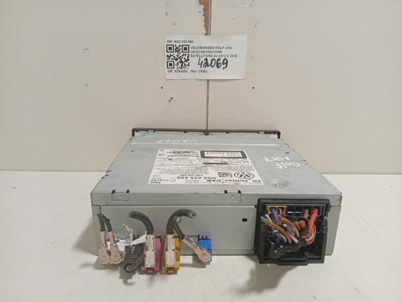 Navigatore Satellitare 5G0 035 858 5G0035858 Volkswagen GOLF VII 2013