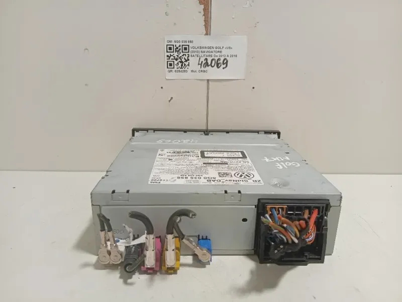 Navigatore Satellitare 5G0 035 858 5G0035858 Volkswagen GOLF VII 2013