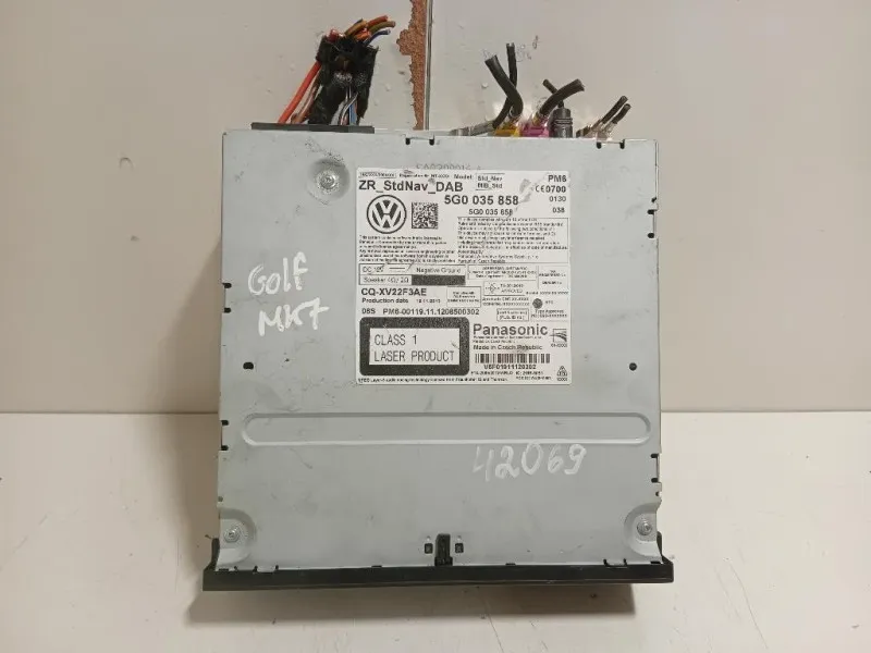 Navigatore Satellitare 5G0 035 858 5G0035858 Volkswagen GOLF VII 2013