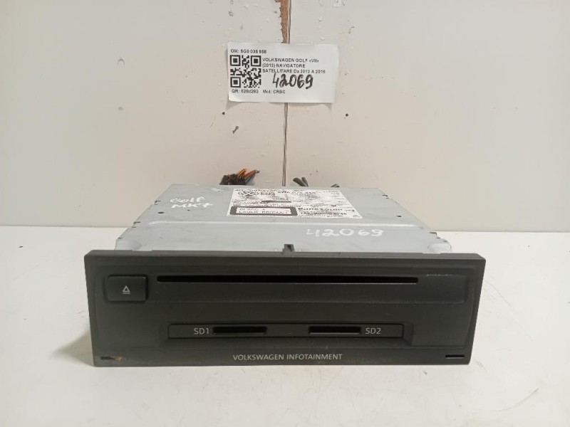 Navigatore Satellitare 5G0 035 858 5G0035858 Volkswagen GOLF VII 2013