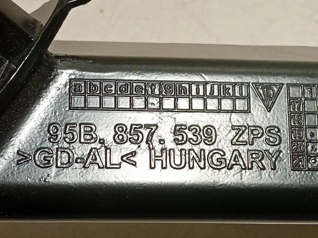 Staffa Sostegno Cruscotto SX 95B 857 539 ZPS Porsche Macan 2014