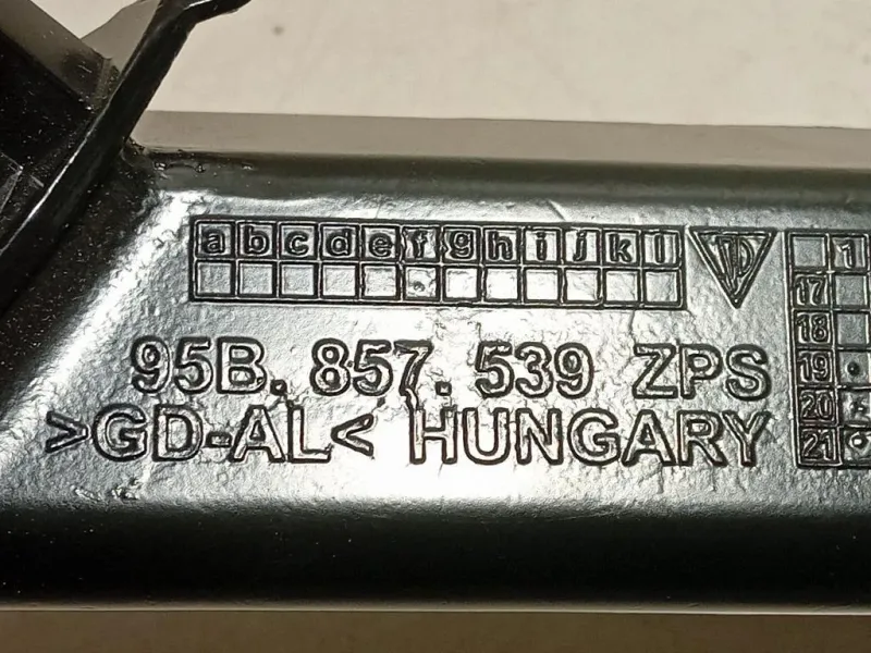 Staffa Sostegno Cruscotto SX 95B 857 539 ZPS Porsche Macan 2014