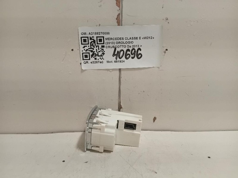 Orologio Cruscotto A2188270000 Mercedes Classe E W212 2013