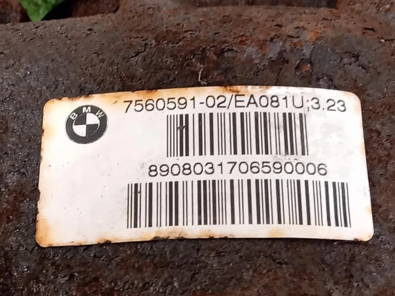 Differenziale POST 7560591 Bmw Serie 5 E60 Berlina 2004