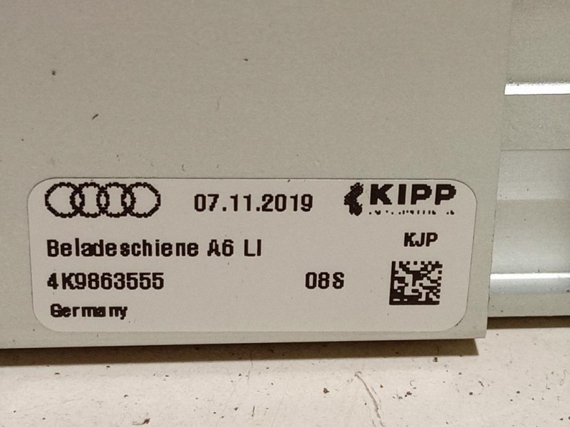 Pannello Copertura Pianale POST 4K9863555 Audi A6 4GD Avant 2016