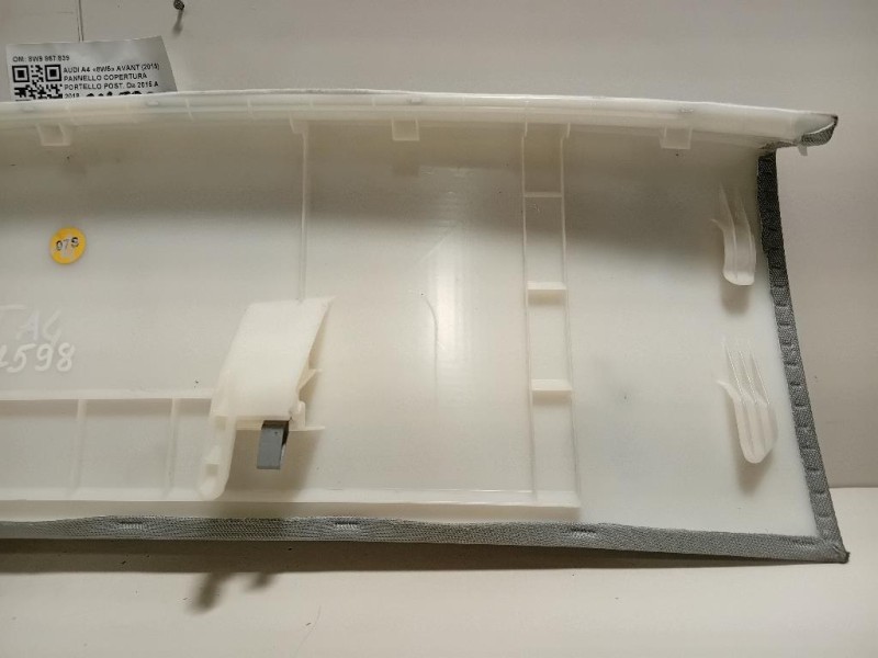 Pannello Copertura Portello POST 8W9867839 Audi A4 8W5 Avant 2015