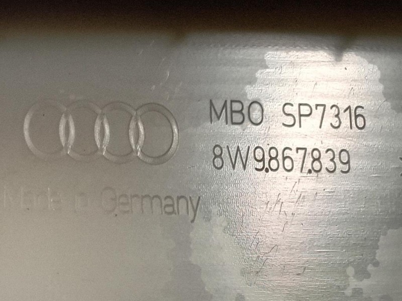 Pannello Copertura Portello POST 8W9867839 Audi A4 8W5 Avant 2015