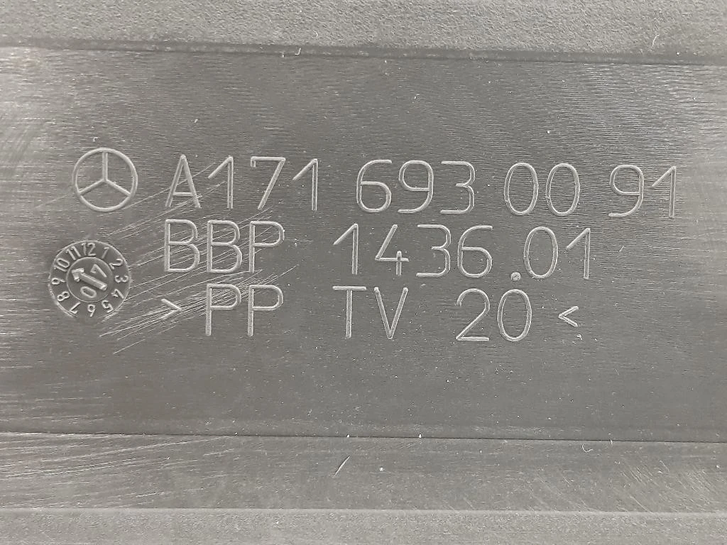 Pannello Copertura Portello POST A1716930091 Mercedes Classe SLK R171 2004