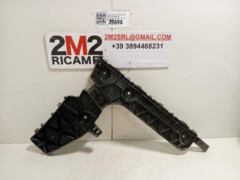 Staffa Sostegno Estparaurti POST SX 4K9 807 453 Audi A6 4GD Avant 2016