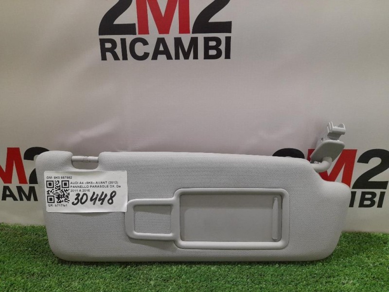 Pannello Parasole DX 8K0 857552 Audi A4 8K5 Avant 2012
