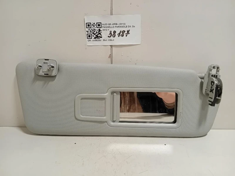 Pannello Parasole DX 8K0857552Q25M Audi Q5 8RB 2012