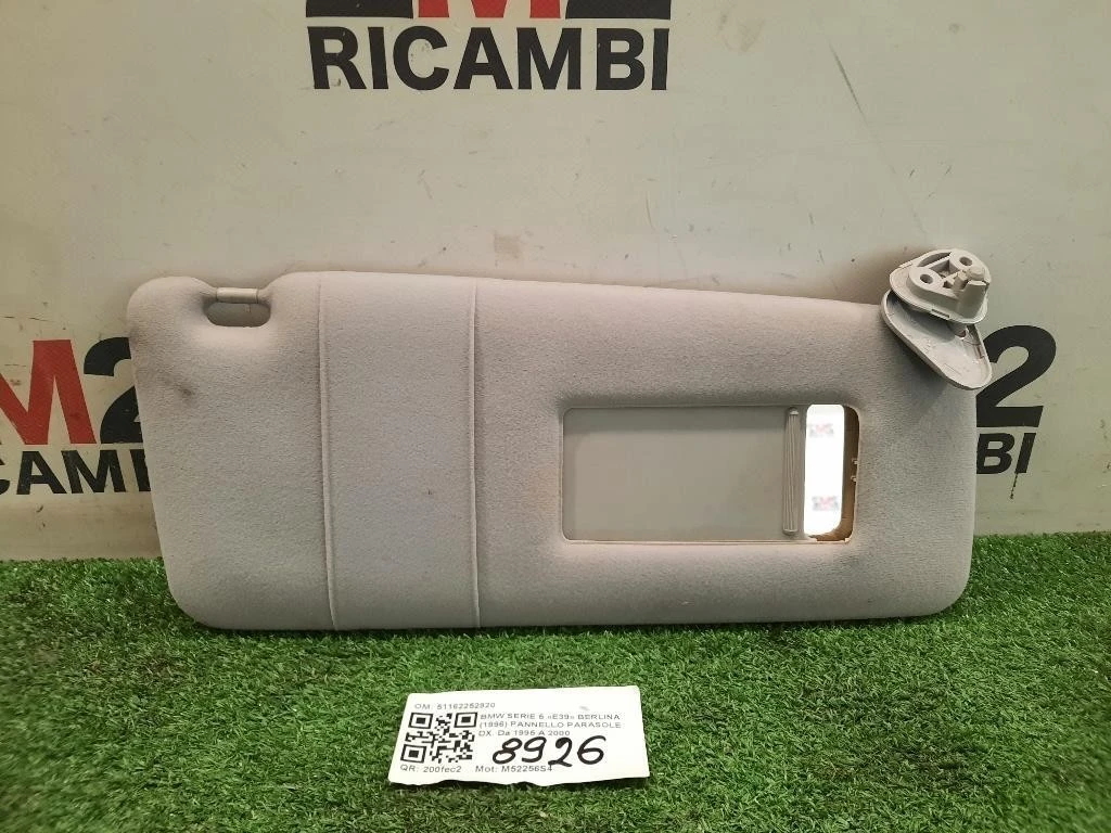 Pannello Parasole DX 51162252920 Bmw Serie 5 E39 Berlina 1996