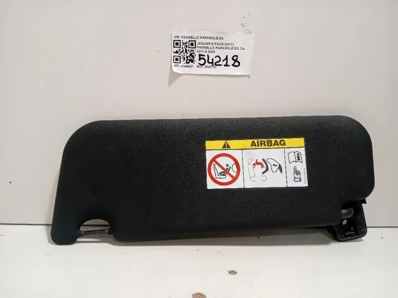 Pannello Parasole DX PANNELLO PARASOLE DX Jaguar E-pace 2017