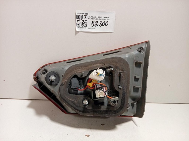 Fanale INT POST SX 92403-3ZO Hyundai I40 2012