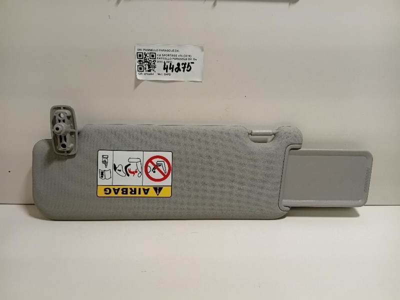 Pannello Parasole DX PANNELLO PARASOLE DX Kia Sportage III 2010