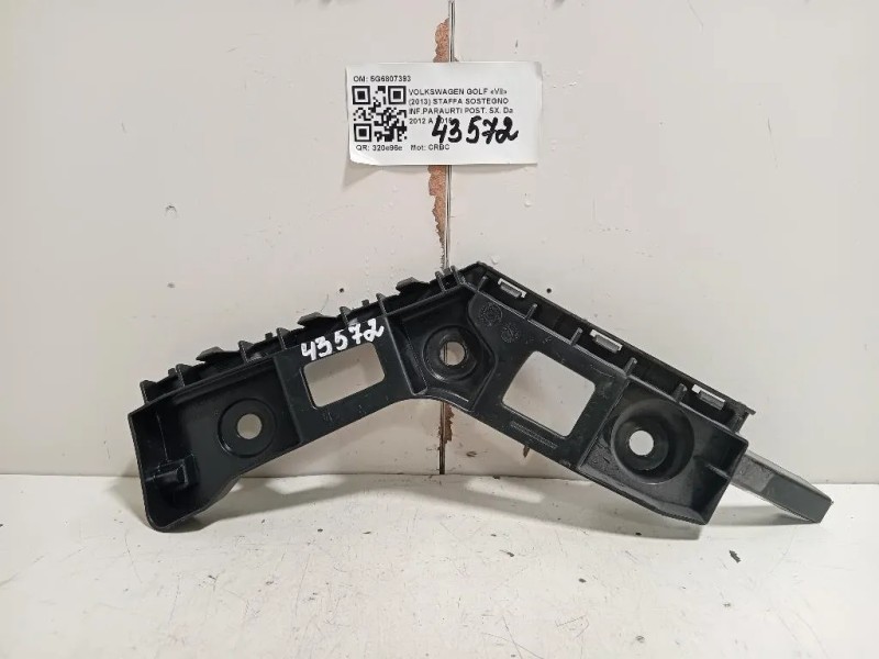 Staffa Sostegno Infparaurti POST SX 5G6807393 Volkswagen GOLF VII 2013