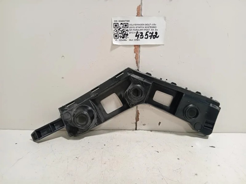 Staffa Sostegno Infparaurti POST SX 5G6807393 Volkswagen GOLF VII 2013