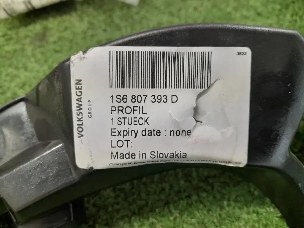 Staffa Sostegno Infparaurti POST SX 1S6807393D Volkswagen UP 2012