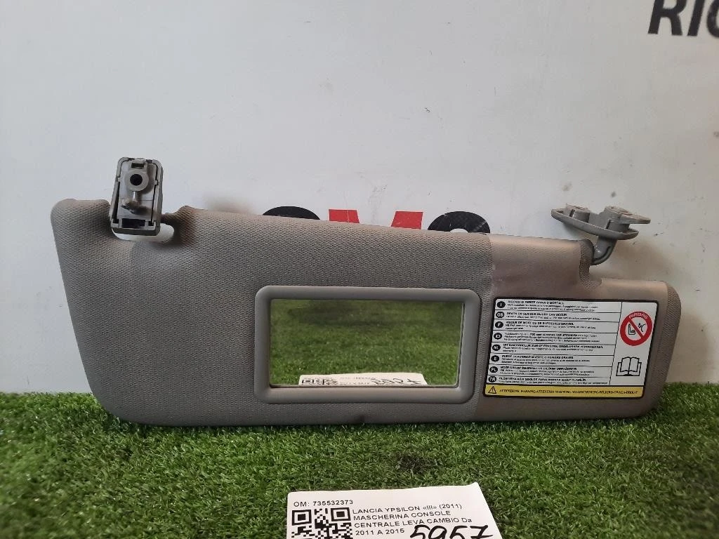 Pannello Parasole DX 735531954 Lancia Ypsilon III 2011