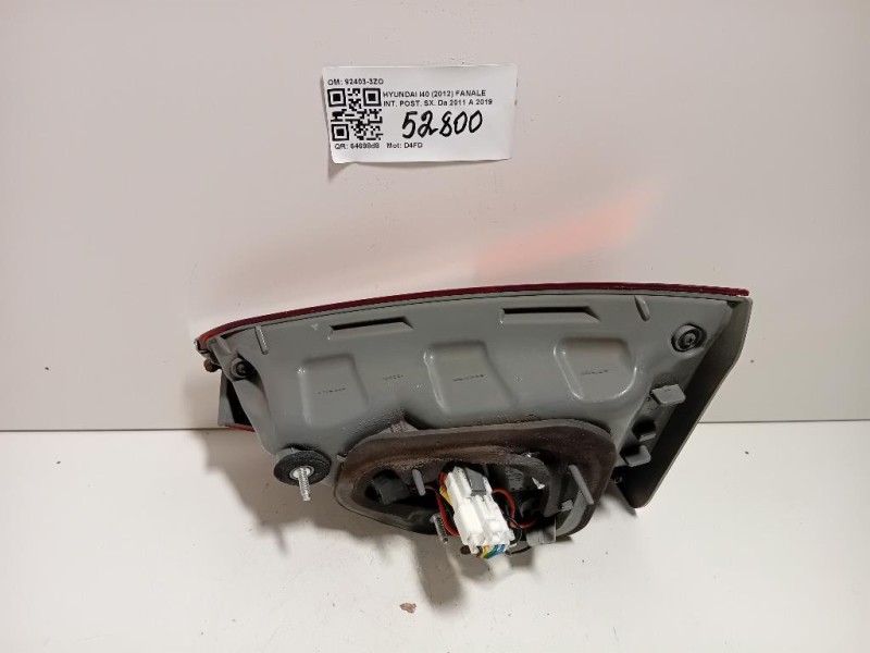 Fanale INT POST SX 92403-3ZO Hyundai I40 2012