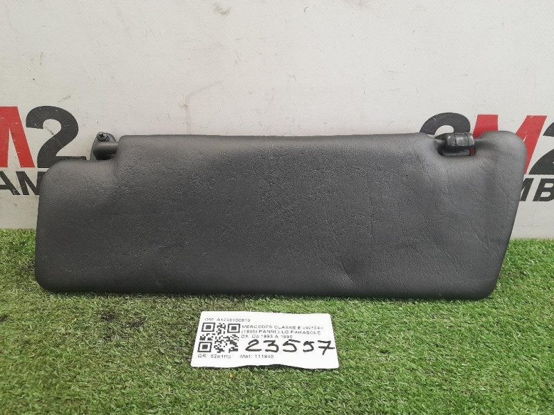 Pannello Parasole DX A1248100810 Mercedes Classe E W124 1985