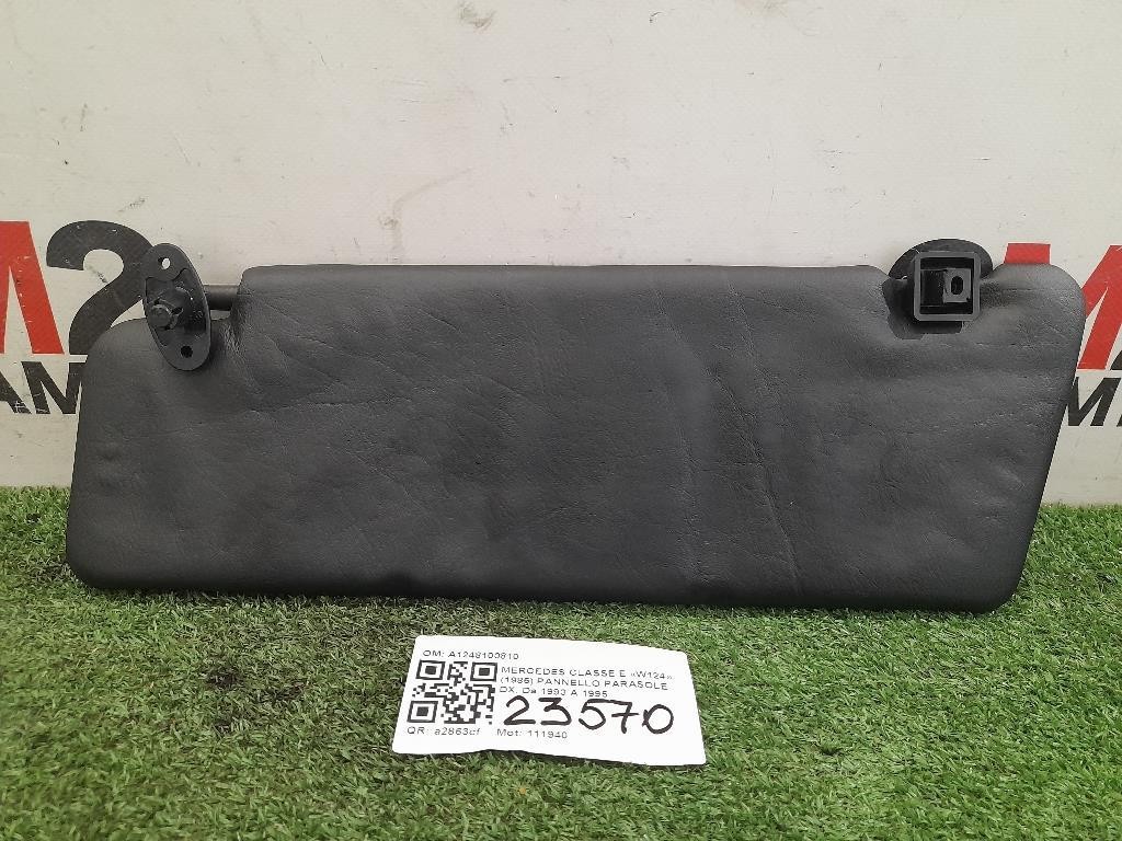 Pannello Parasole DX A1248100810 Mercedes Classe E W124 1985