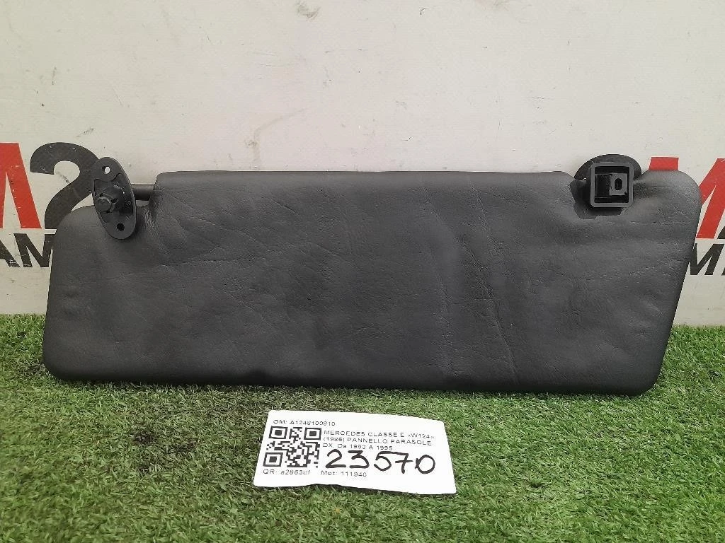 Pannello Parasole DX A1248100810 Mercedes Classe E W124 1985