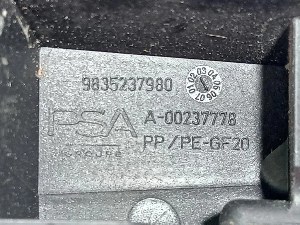 Staffa Sostegno Intparaurti POST 9835237980 DX+9835238080 SX Opel Mokka B 2020