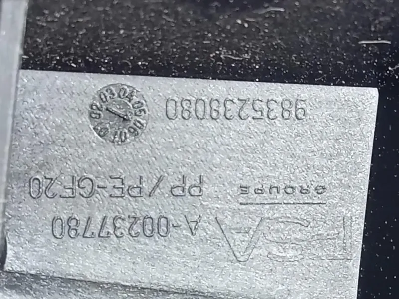 Staffa Sostegno Intparaurti POST 9835237980 DX+9835238080 SX Opel Mokka B 2020