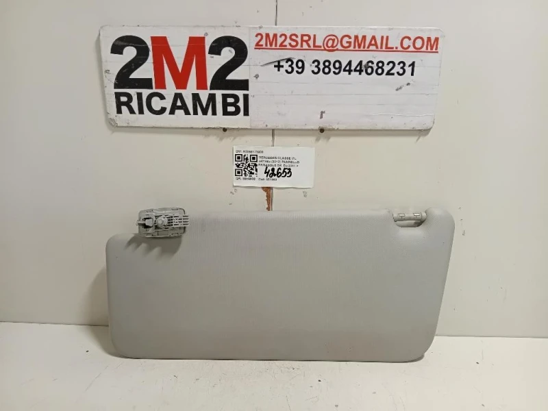 Pannello Parasole DX A0068173920 Mercedes Classe ML W166 2012