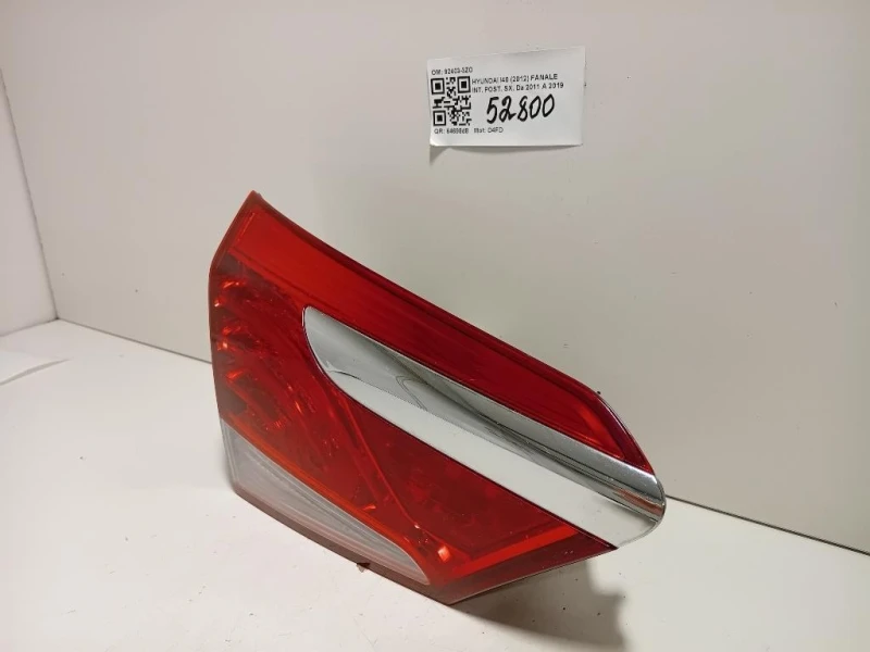 Fanale INT POST SX 92403-3ZO Hyundai I40 2012