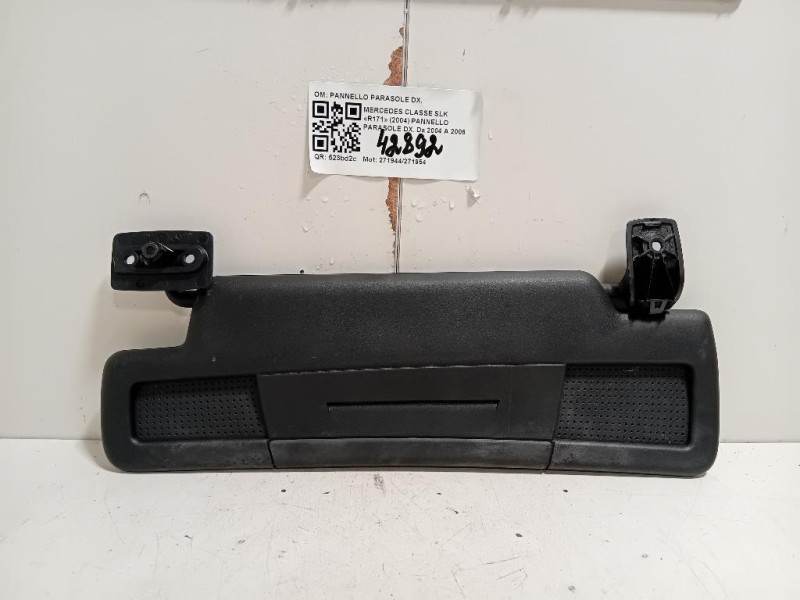Pannello Parasole DX PANNELLO PARASOLE DX Mercedes Classe SLK R171 2004