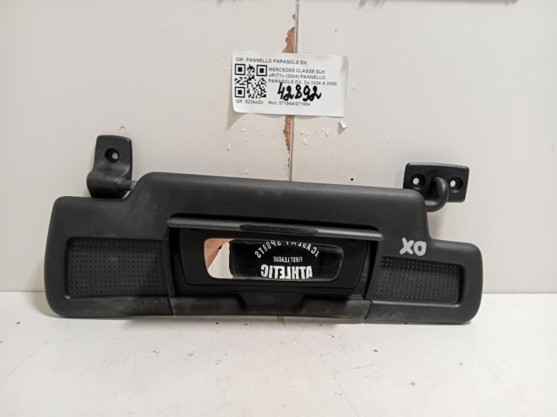Pannello Parasole DX PANNELLO PARASOLE DX Mercedes Classe SLK R171 2004